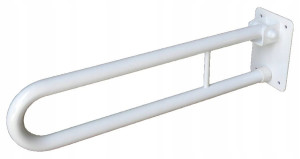 Poręcz łukowa uchylna 70 cm Ø25 BIAŁA