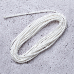 Polypropylen Kordel 5mm 100m (Schwingstab) - Weiß