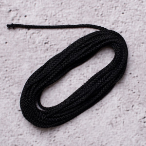Polypropylen Kordel 5mm 100m (Schwingstab) - Schwarz