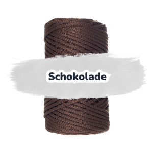Polypropylen Kordel 3mm 100m - Schokolade