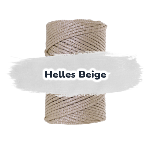 Polypropylen Kordel 3mm 100m - Helles beige