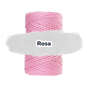 Polypropylen Kordel 3mm 100m - Rosa