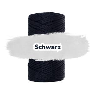 Polypropylen Kordel 3mm 100m - Schwarz