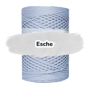 Flache Polyester Kordel 2mm 250m - Esche (09)