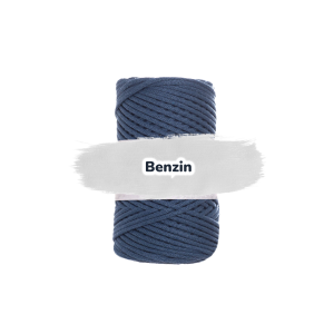 Baumwollkordel 3mm - Polyesterkern -100 m - Benzin (810)