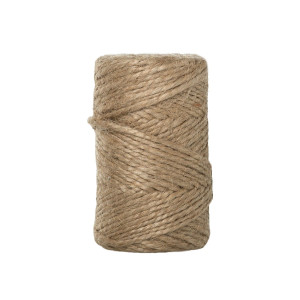 Jutegarn 40m/100g - Durchmesser 2mm - Natürlich