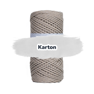 Baumwollkordel 2mm - Baumwollkern- 100 m - Karton (710)