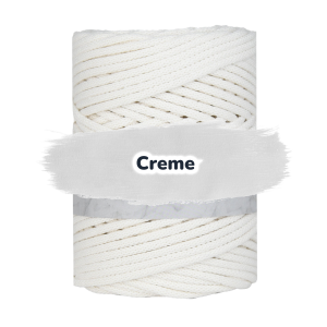 Baumwollkordel 5mm - Baumwollkern -100 m - Creme (025)