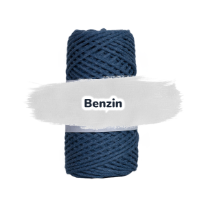 Baumwollkordel 2mm - Baumwollkern- 100 m - Benzin (810)