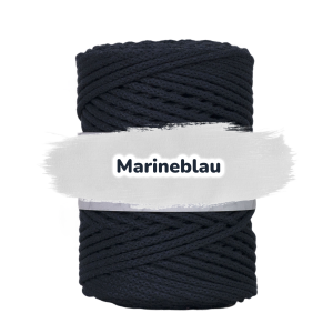 Baumwollkordel 5mm - Baumwollkern -100 m - Marineblau (850)