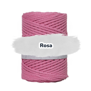 Baumwollkordel 5mm - ohne Kern -100 m - Rosa (300/1)