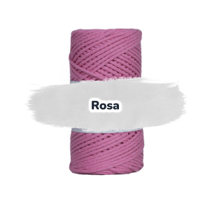 Baumwollkordel 2mm - Baumwollkern- 100 m - Rosa (300/1)