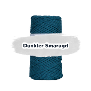 Baumwollkordel 2mm - Baumwollkern- 100 m - Dunkler Smaragd (820)