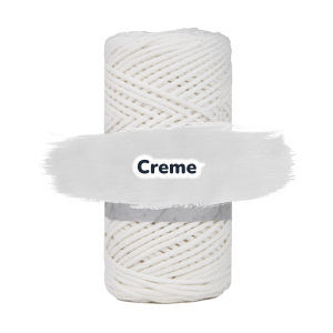 Baumwollkordel 2mm - Baumwollkern- 100 m - Creme (025)
