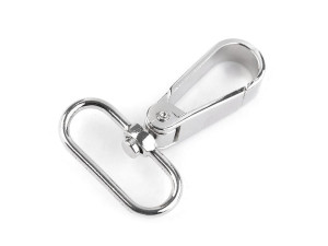 Metallkarabiner 32mm - Nickel