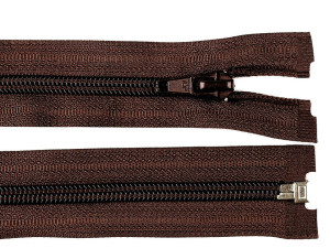 Reißverschluss 30 cm – Braun