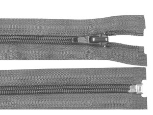 Reißverschluss 30 cm – Grau