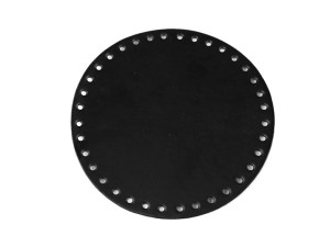 Runder Boden für Tasche / Beutel Ø16 cm - verschiedene-farben - Schwarz