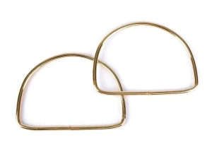 Metallhenkel für Taschen 10,5x13 cm - Roségold