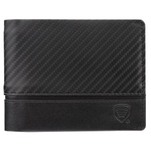 Pánská kožená peněženka SLIM (černá, karbon) - ,  - Koruma®