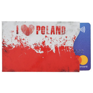 Etui Chroniące Karty Zbliżeniowe Rfid - Koruma Flaga Polski Patriotyczne