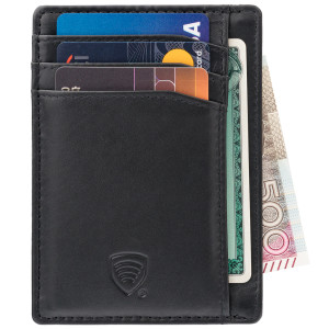 Skórzane Etui Na Karty Kredytowe RFID - Koruma - KUK-63TPBL