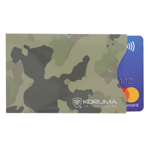 Suport pentru carduri de proximitate - Koruma (vertical, desert moro) set de 10 bucăți.