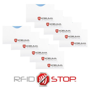 Suport pentru carduri de proximitate - Koruma (orizontal) set de 10 buc.