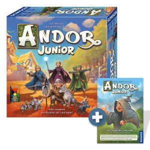Andor Junior + Steine des Schicksals gratis Brettspiel