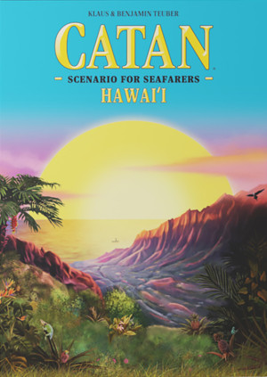 CATAN - Hawaii Scenario (Englisch) Brettspiel ab 10 Jahren, für 3-6 Spieler