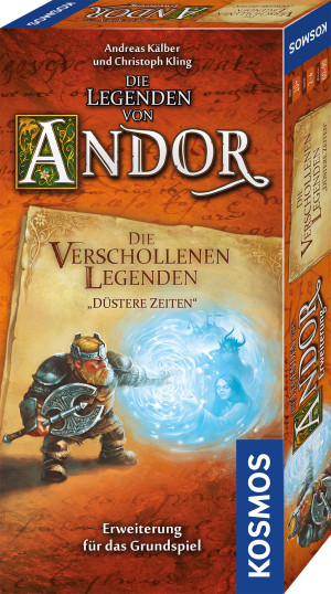 Die Legenden von Andor - Die verschollenen Legenden Düstere Zeiten Brettspiel ab 10 Jahren, für 2-4 Spieler