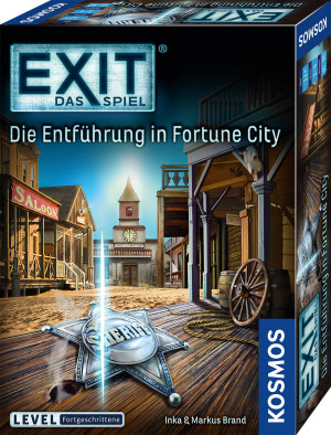 EXIT® - Das Spiel: Die Entführung in Fortune City Brettspiel ab 12 Jahren, für 1-4 Spieler