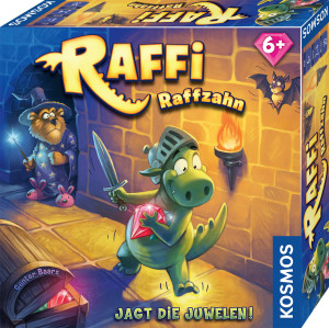 Raffi Raffzahn Brettspiel ab 6 Jahren, für 2-4 Spieler