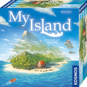 My Island Brettspiel ab 10 Jahren, für 2-4 Spieler