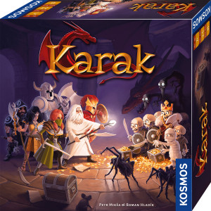 Karak Brettspiel ab 7 Jahren, für 2-5 Spieler