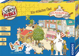 Story-Puzzle: Die Schule der magischen Tiere ermittelt Brettspiel ab 6 Jahren, für 1 Spieler
