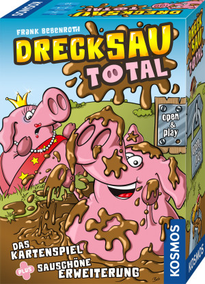 Drecksau total Brettspiel ab 7 Jahren, für 2-4 Spieler