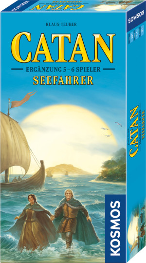 CATAN - Ergänzung 5-6 Spieler - Seefahrer Brettspiel ab 10 Jahren, für 5-6 Spieler