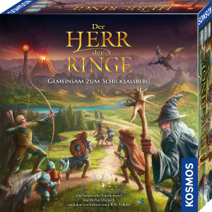 Der Herr der Ringe - Gemeinsam zum Schicksalsberg Brettspiel ab 10 Jahren, für 1-4 Spieler