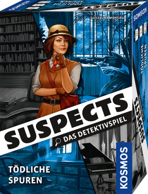 Suspects: Tödliche Spuren Brettspiel ab 12 Jahren, für 1-5 Spieler