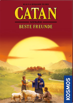 CATAN - Szenario - Beste Freunde Brettspiel ab 10 Jahren, für 3-6 Spieler