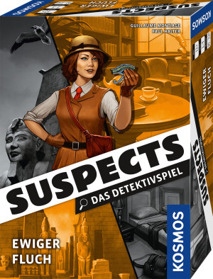 Suspects: Ewiger Fluch Brettspiel ab 12 Jahren, für 1-5 Spieler