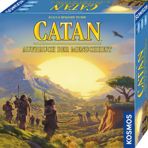 CATAN - Aufbruch der Menschheit Brettspiel ab 12 Jahren, für 3-4 Spieler