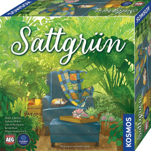 Sattgrün Brettspiel ab 10 Jahren, für 1-5 Spieler