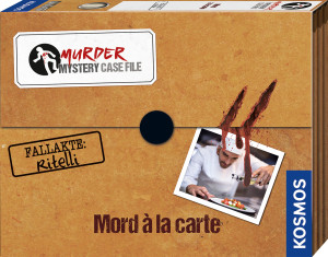 Murder Mystery Case Files Mord a la Carte Brettspiel ab 14 Jahren, für 1-4 Spieler