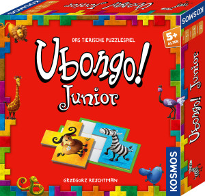 Ubongo Junior Brettspiel ab 5 Jahren, für 1-4 Spieler