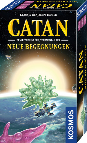 CATAN - Sternenfahrer Erweiterung - Neue Begegnungen Brettspiel ab 12 Jahren, für 3-4 Spieler