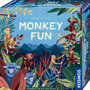 Monkey Fun Brettspiel ab 8 Jahren, für 1-4 Spieler