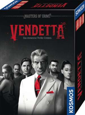 Masters of Crime: Vendetta Brettspiel ab 14 Jahren, für 1-6 Spieler