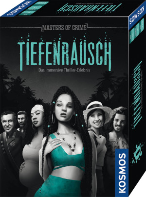 Masters of Crime: Tiefenrausch Brettspiel ab 14 Jahren, für 1-6 Spieler